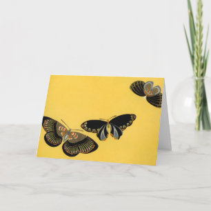 Vintage Butterflies - Card