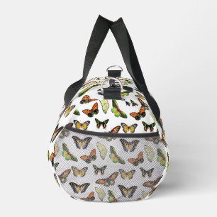 Vintage Butterflies Duffle Bag
