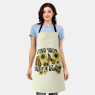 Vintage Butterfly   Find Your Inner Glow Apron