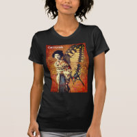 Vintage Butterfly Geisha Women's T-shirt