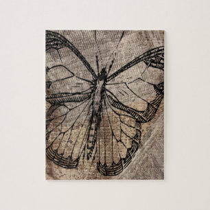 Vintage Butterfly Jigsaw Puzzle