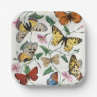 Vintage Butterfly & Moth Paper Plates