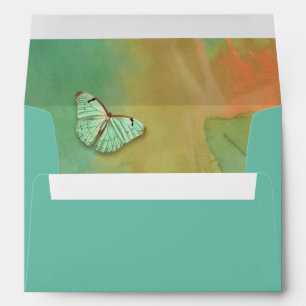 Vintage Butterfly on Southwest Colours Envelope