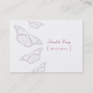 'Vintage' Butterfly Place Cards