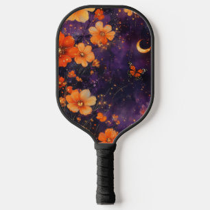 Vintage Butterfly Wildflower (10) Pickleball Paddle