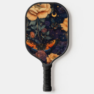 Vintage Butterfly Wildflower (2) Pickleball Paddle