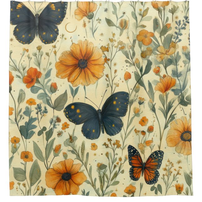 Vintage Butterfly Wildflower (5) (Front)