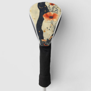 Vintage Butterfly Wildflower (6) Golf Head Cover