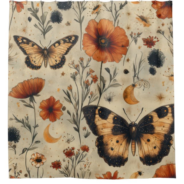 Vintage Butterfly Wildflower (7) (Front)