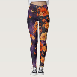 Vintage Butterfly Wildflower (7) Leggings