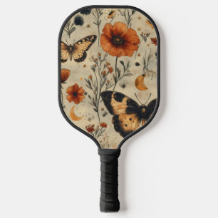 Vintage Butterfly Wildflower (7) Pickleball Paddle