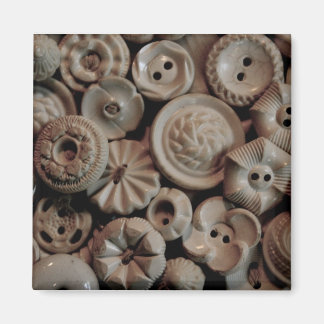 Vintage Buttons Magnet