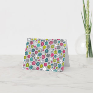 Vintage Buttons notecard