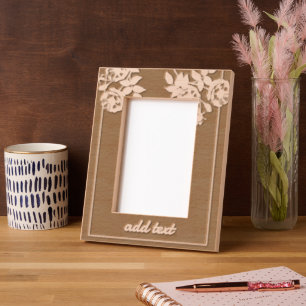 Vintage cadre de bordure florale