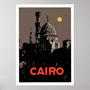 Vintage Cairo Poster