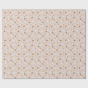 Vintage Cake Wrapping Paper