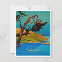 Vintage California Coast Travel