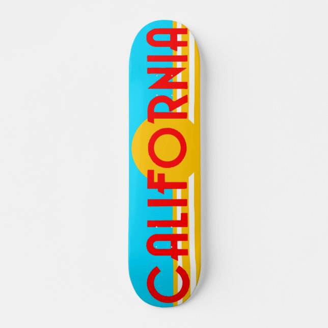 Vintage California Logo Skate Deck (Front)