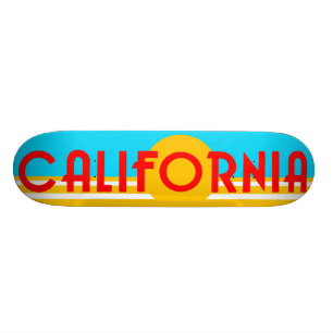 Vintage California Logo Skate Deck