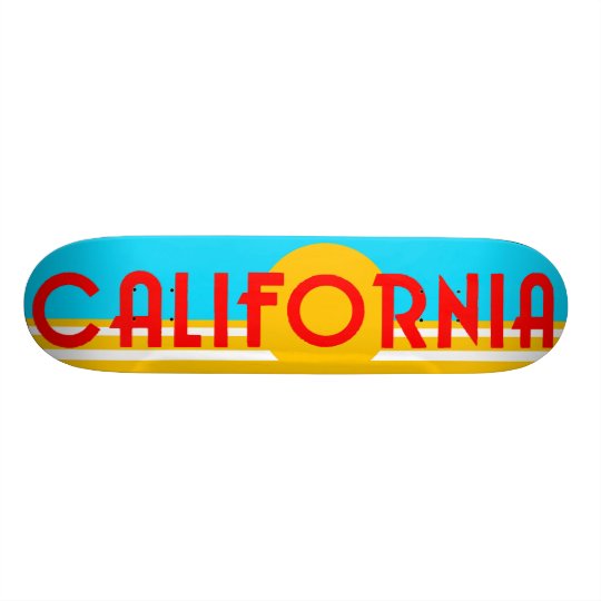 Vintage California Logo Skate Deck