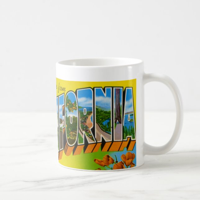 Vintage California Mug (Right)