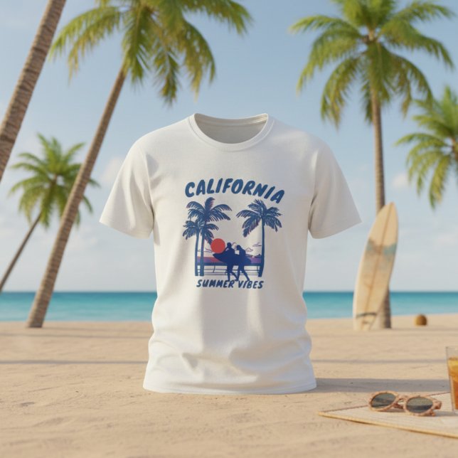 Vintage california summer vibes T-Shirt (Creator Uploaded)