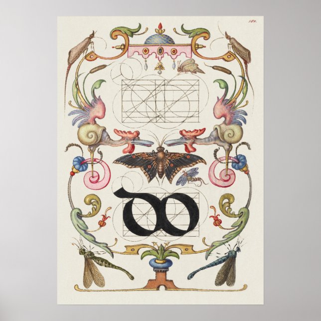 Vintage Calligraphy Poster (Front)