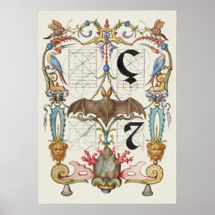 Vintage Calligraphy Poster