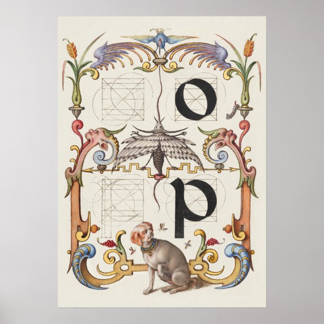 Vintage Calligraphy Poster (Front)
