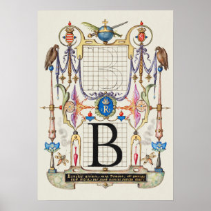 Vintage Calligraphy Poster