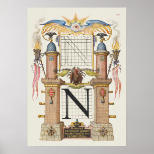 Vintage Calligraphy Poster