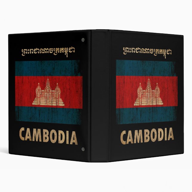 Vintage Cambodia Binder (Background)