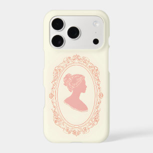 Vintage Cameo Brooch iPhone Case Coquette