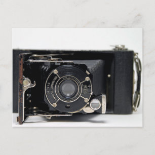VINTAGE CAMERA 6 USA Folding Camera Postcard