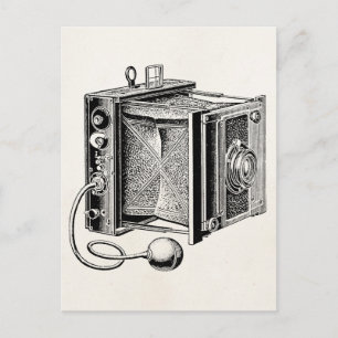 Vintage Camera - Antique Cameras Photography Postcard