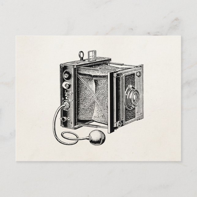 Vintage Camera - Antique Cameras Photography Postcard (Front)
