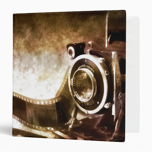 vintage camera  binder (Front/Inside)