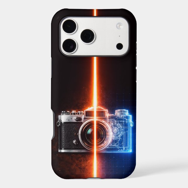 Vintage Camera Blueprint (Verso)