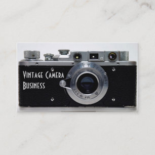 VINTAGE CAMERA Collection 01 Business Card 1
