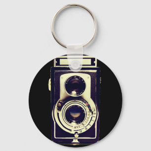 Vintage camera keychain