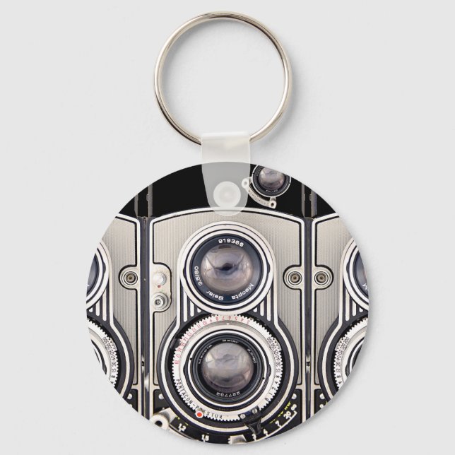 Vintage camera  keychain (Front)