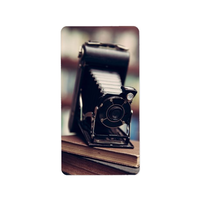 Vintage Camera Label (Front)