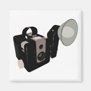 Vintage Camera Magnet