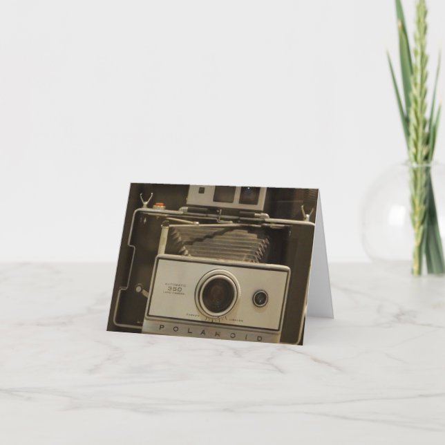 Vintage Camera - Note Card (Front)