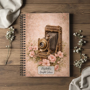 Vintage Camera Notebook