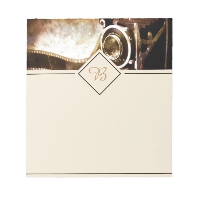 Vintage camera notepad (Front)