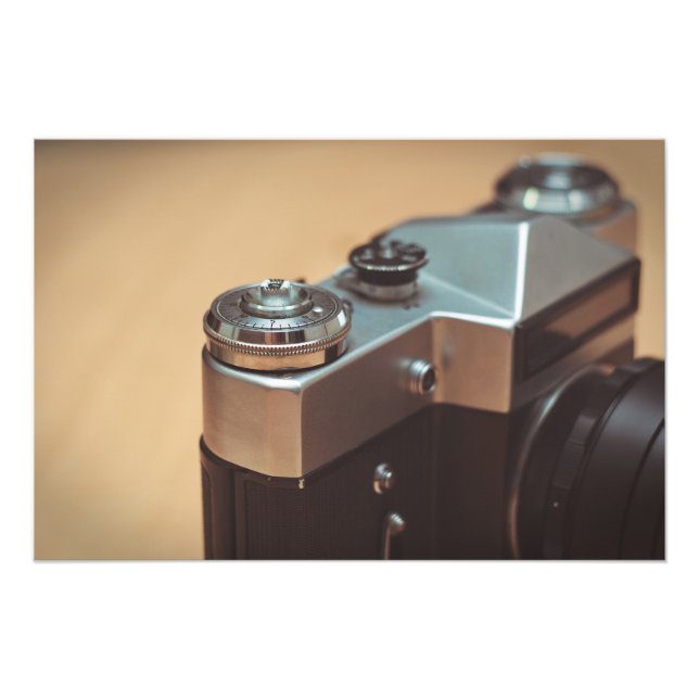 Vintage camera photo print (Front)
