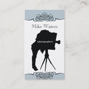 Vintage Camera Photography Business Card