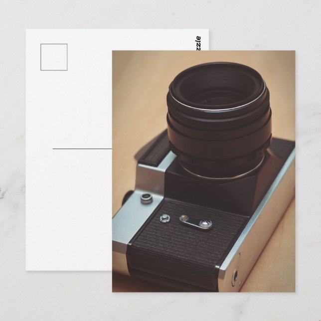 Vintage camera postcard (Front/Back)