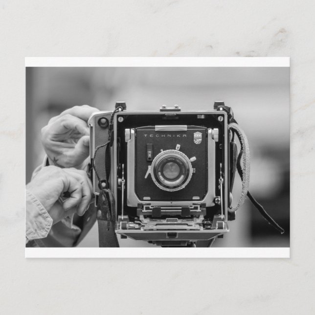 Vintage camera postcard (Front)